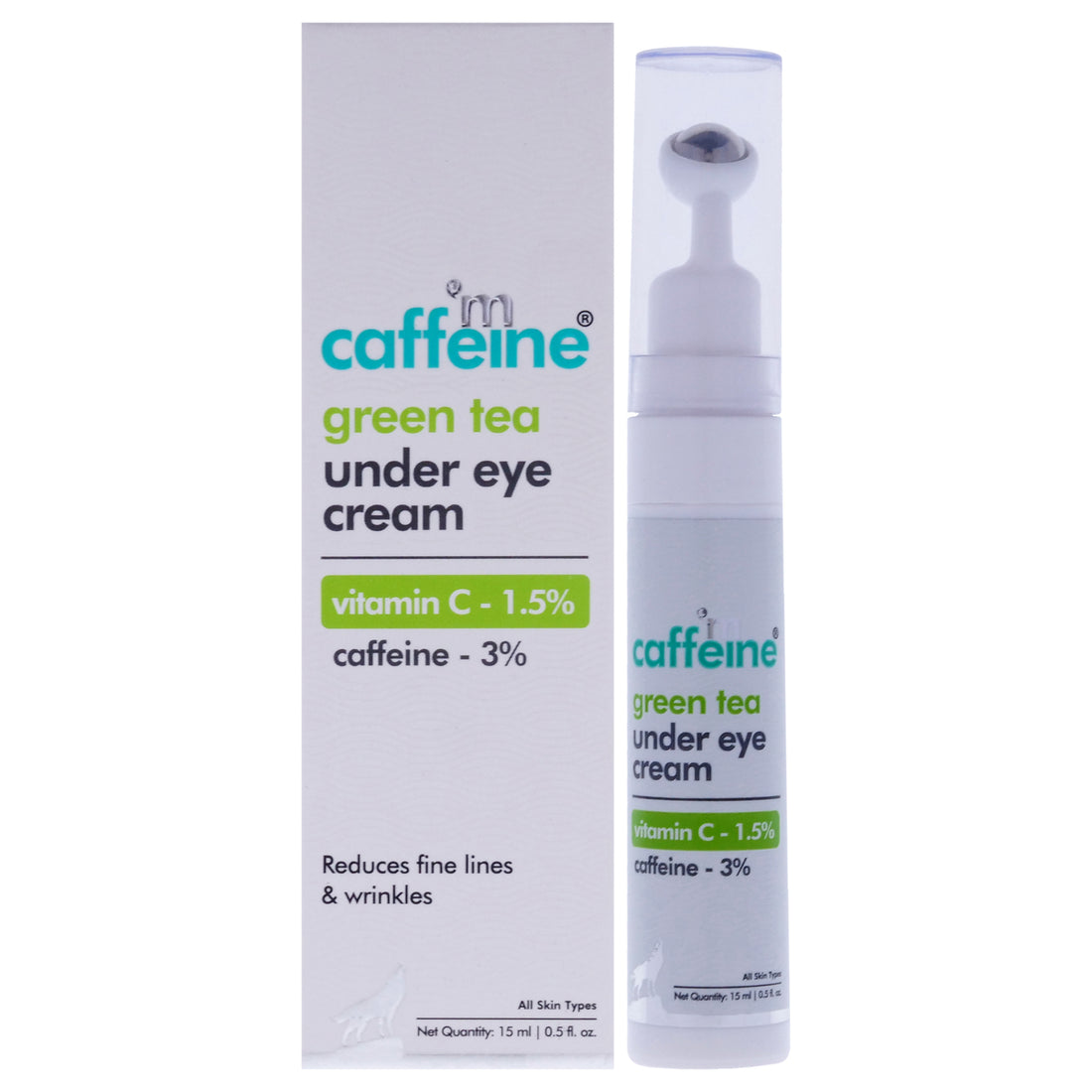 Green Tea Under Eye Cream Vitamin C 1.5 Percent