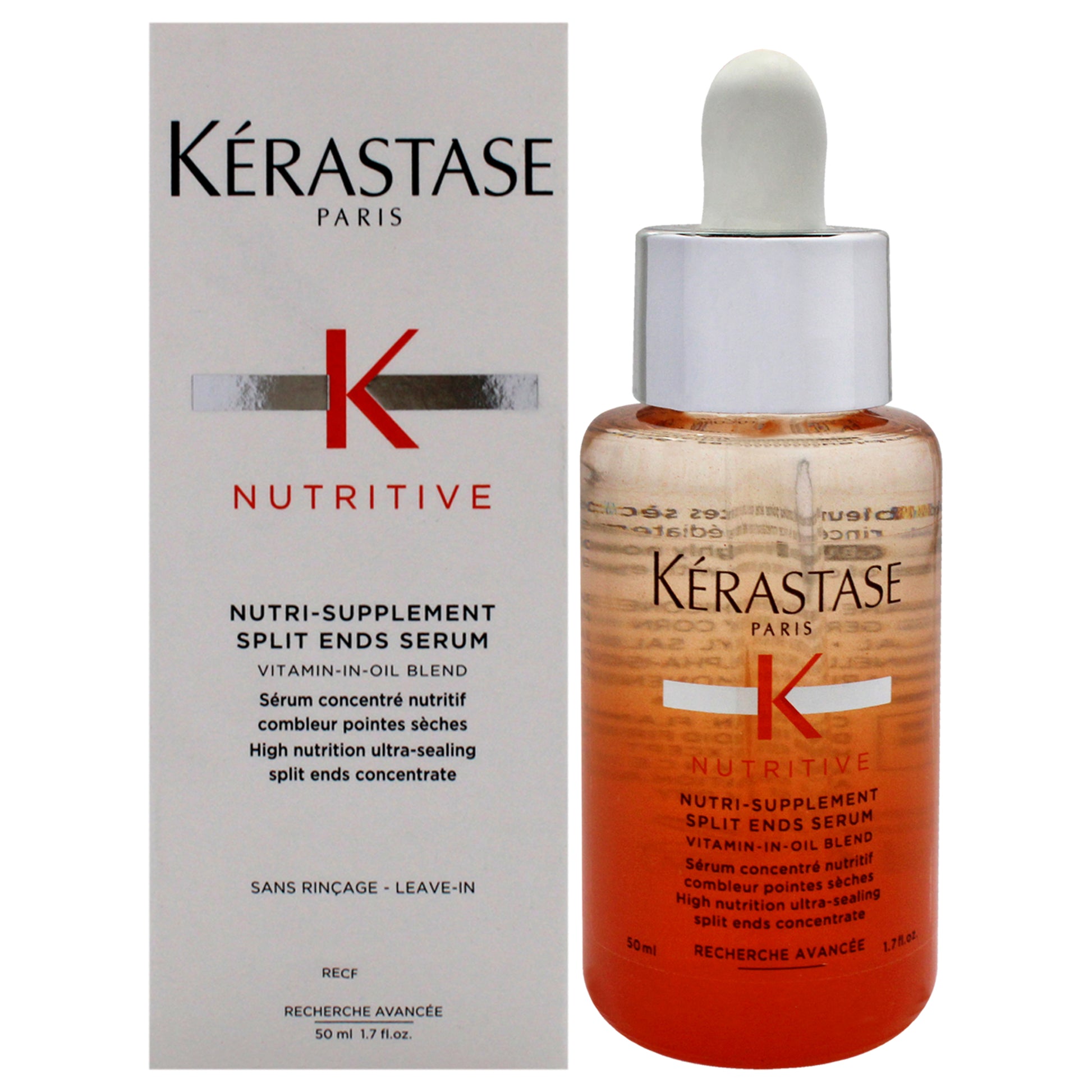 Nutritive Nutri-Supplement Split Ends Hair Serum by Kerastase for Unisex - 1.7 oz Serum