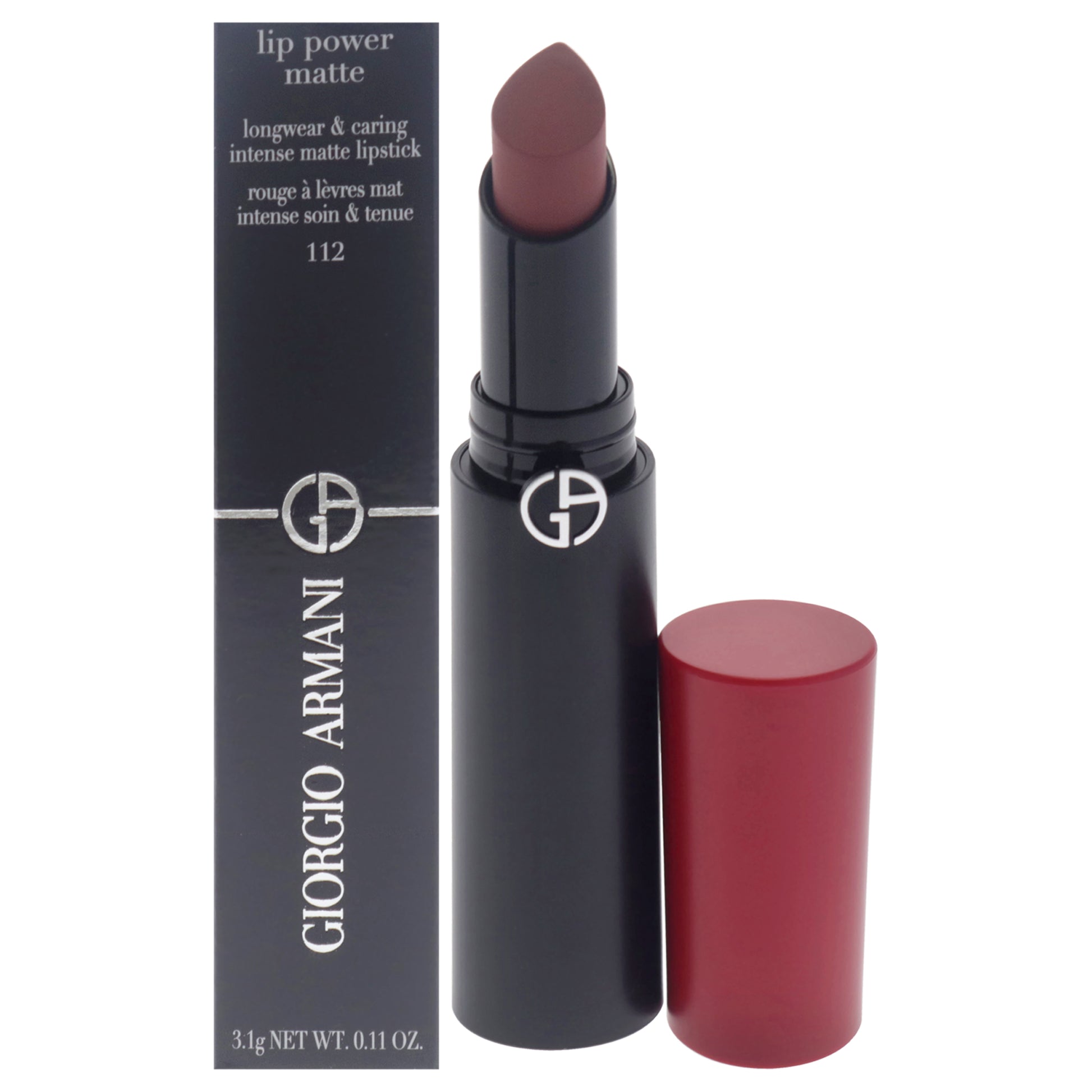 Lip Power Matte Long-Lasting Lipstick #112 Stylish