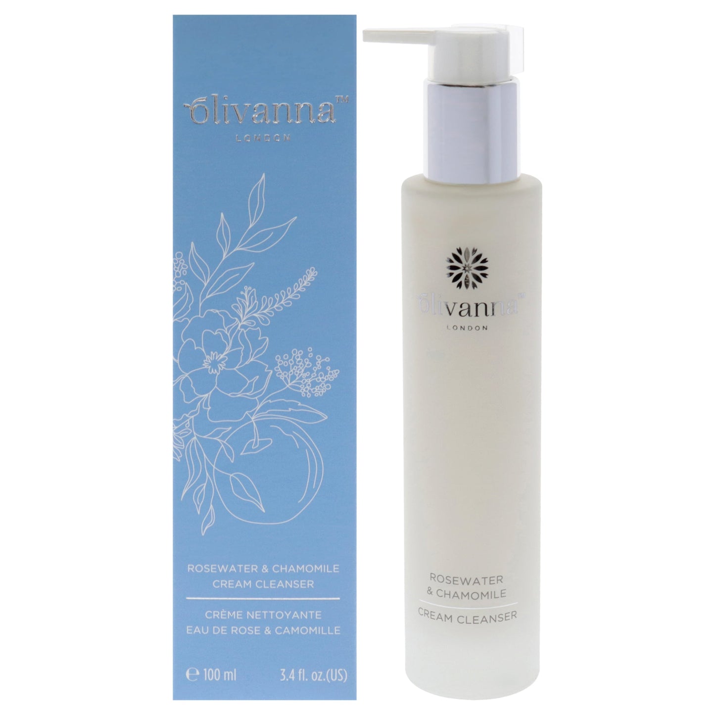 Rosewater and Chamomile Cream Cleanser