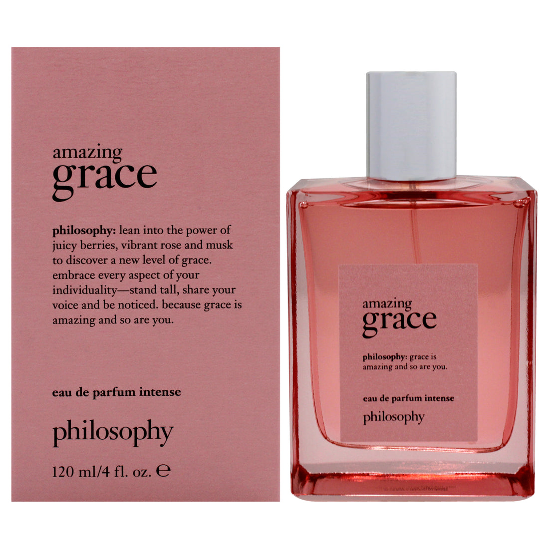 Amazing Grace Intense by Philosophy for Unisex - 4 oz EDP Spray