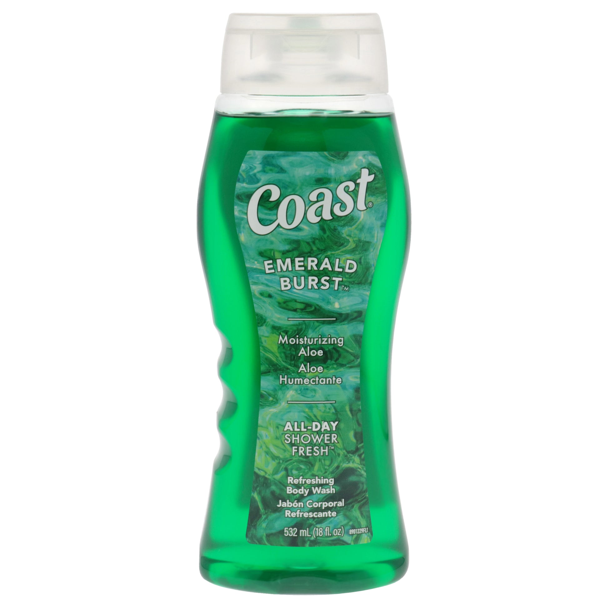 Body Wash - Emerald Burst by Coast for Unisex - 18 oz Body Wash