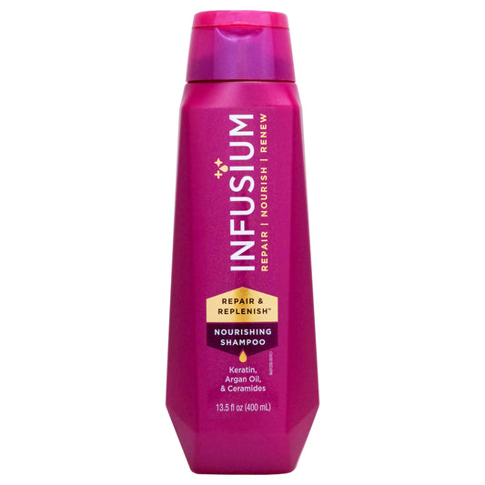 Moisturize and Replenish Shampoo by Infusium for Unisex - 13.5 oz Shampoo