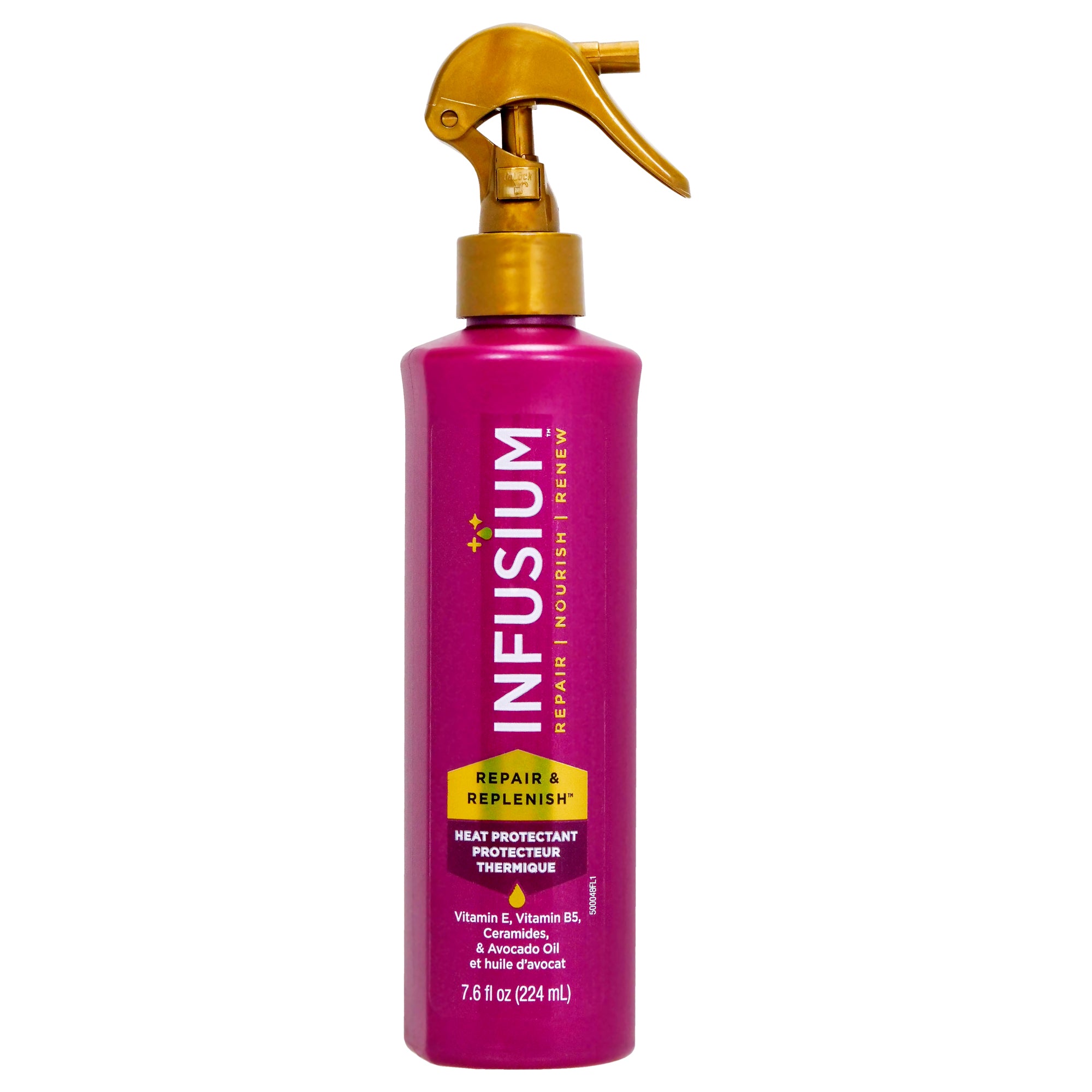 Moisturize and Replenish Heat Protector by Infusium for Unisex - 7.6 oz Protector