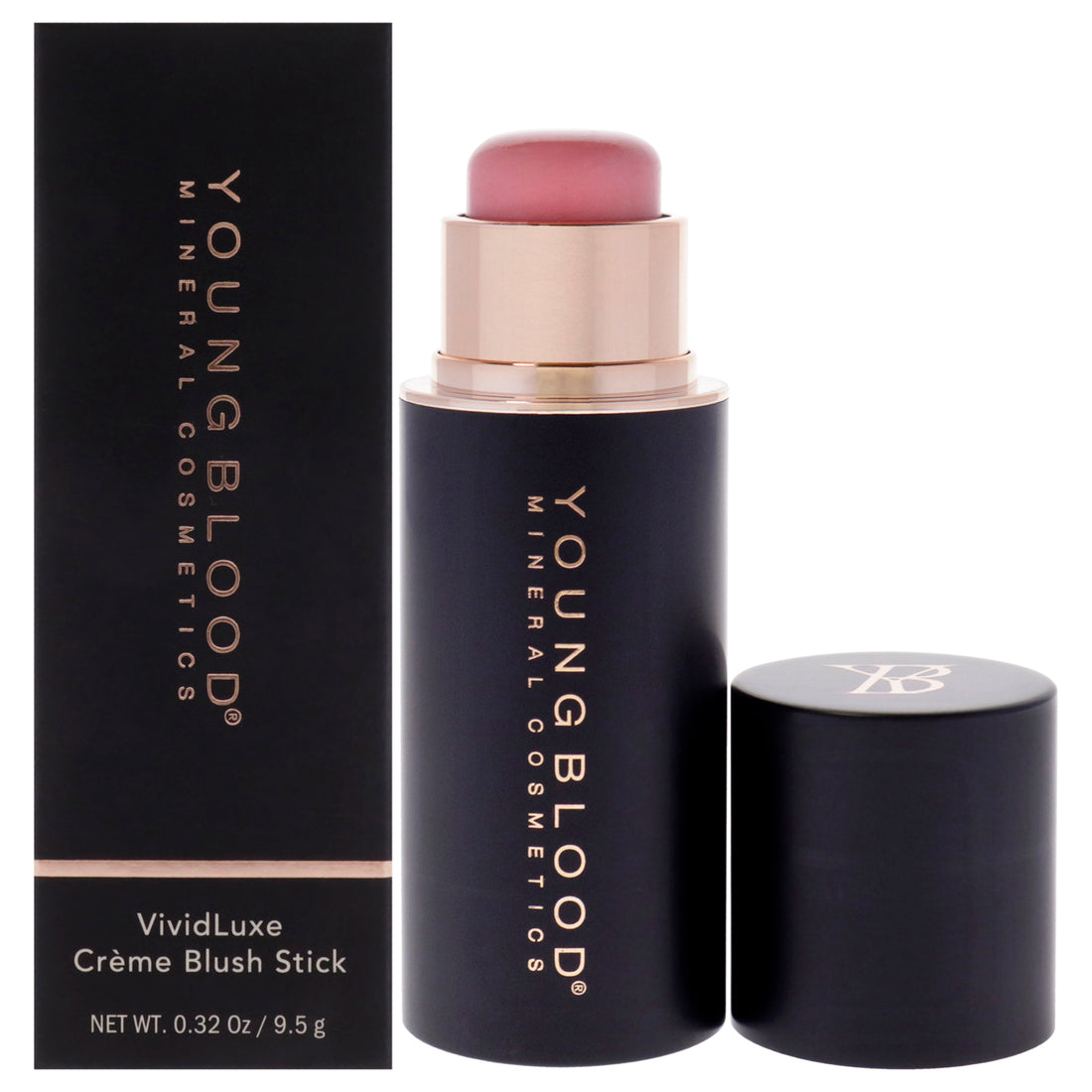 Vivid Luxe Creme Blush Stick - Parfait by Youngblood for Women - 0.32 oz Blush