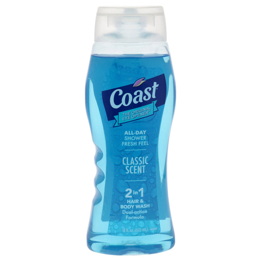 Hair and Body Wash - Classic Scent by Coast for Unisex - 18 oz Body Wash