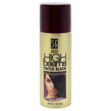 High Beams Tinted Black Temporary Spray - Black Auburn by Salon Grafix for Unisex - 2.7 oz Hair Color