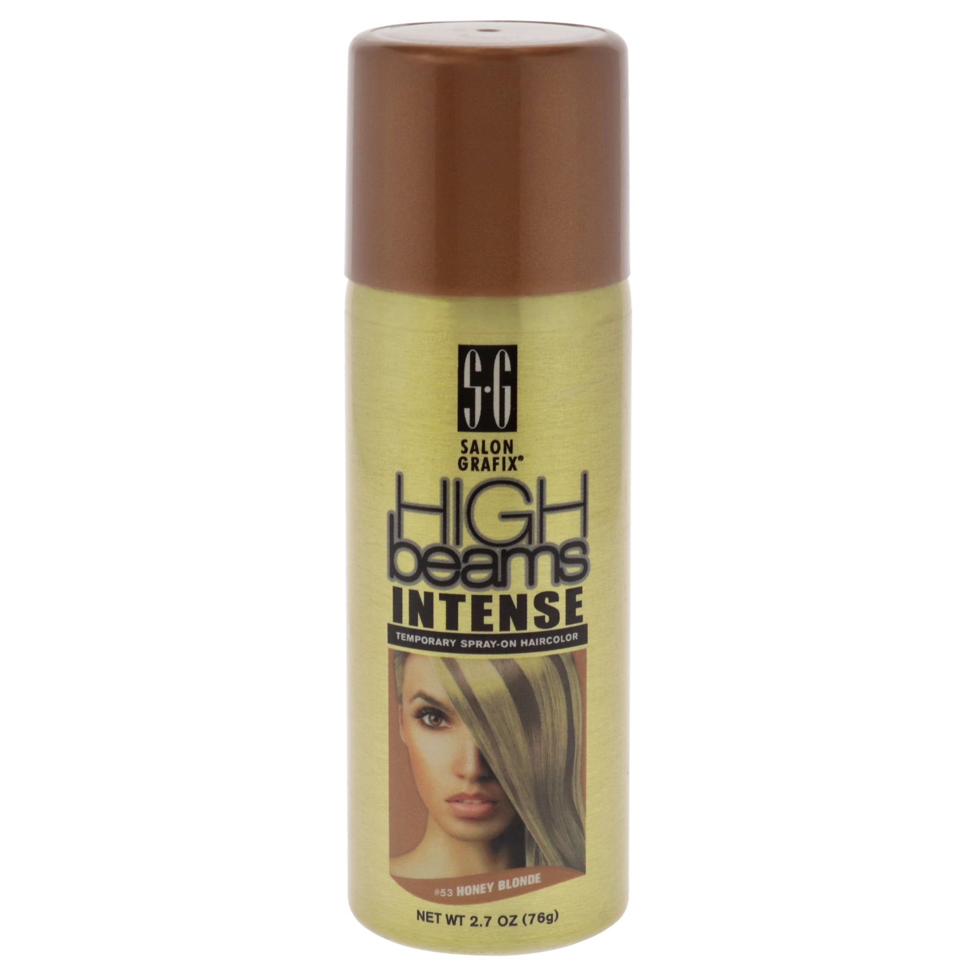 High Beams Intense Temporary Spray - Honey Blonde by Salon Grafix for Unisex - 2.7 oz Hair Color