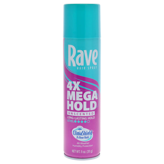 4X Mega Hold Hairspray - Unscented
