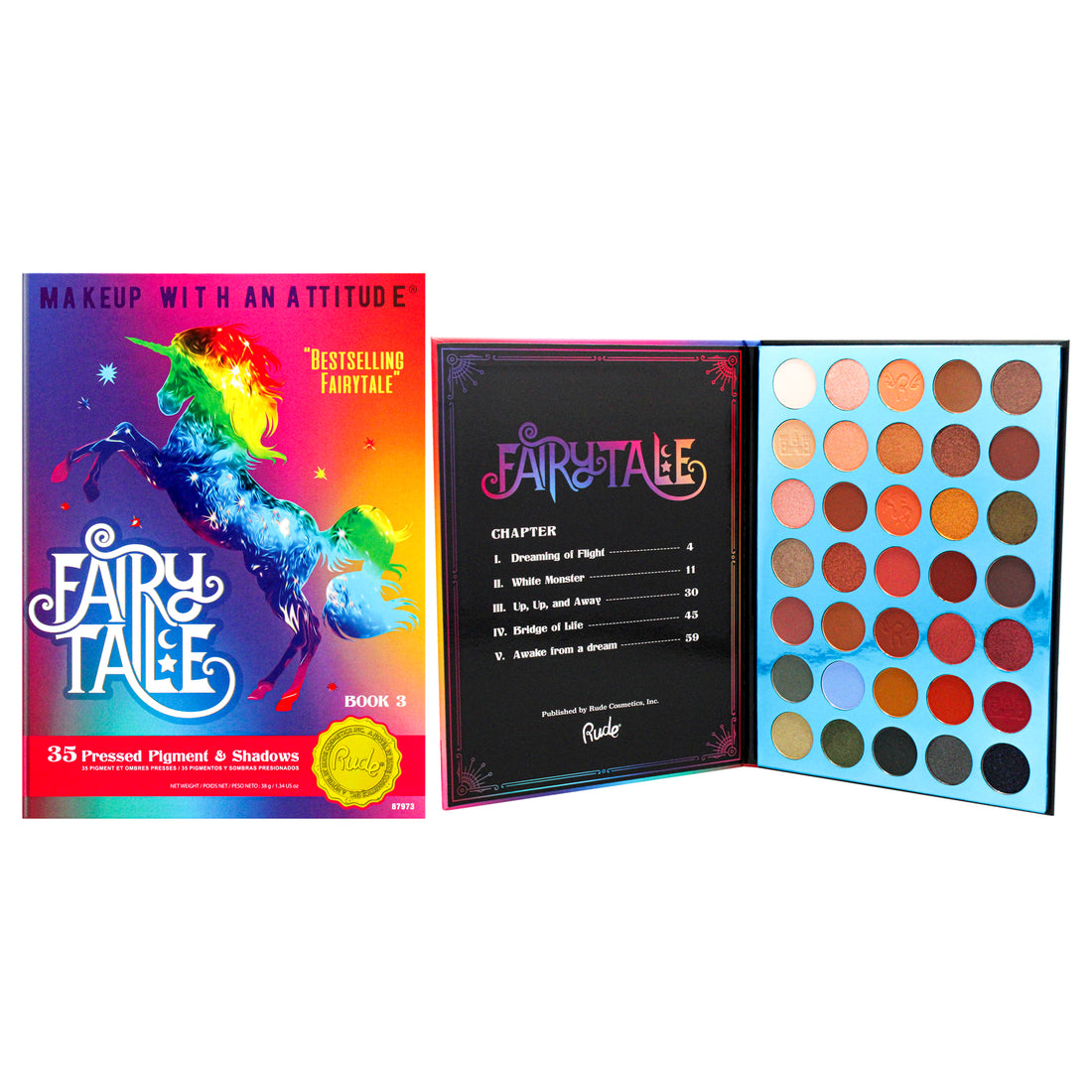 Fairy Tale 35 Eyeshadow Palette - Book 3