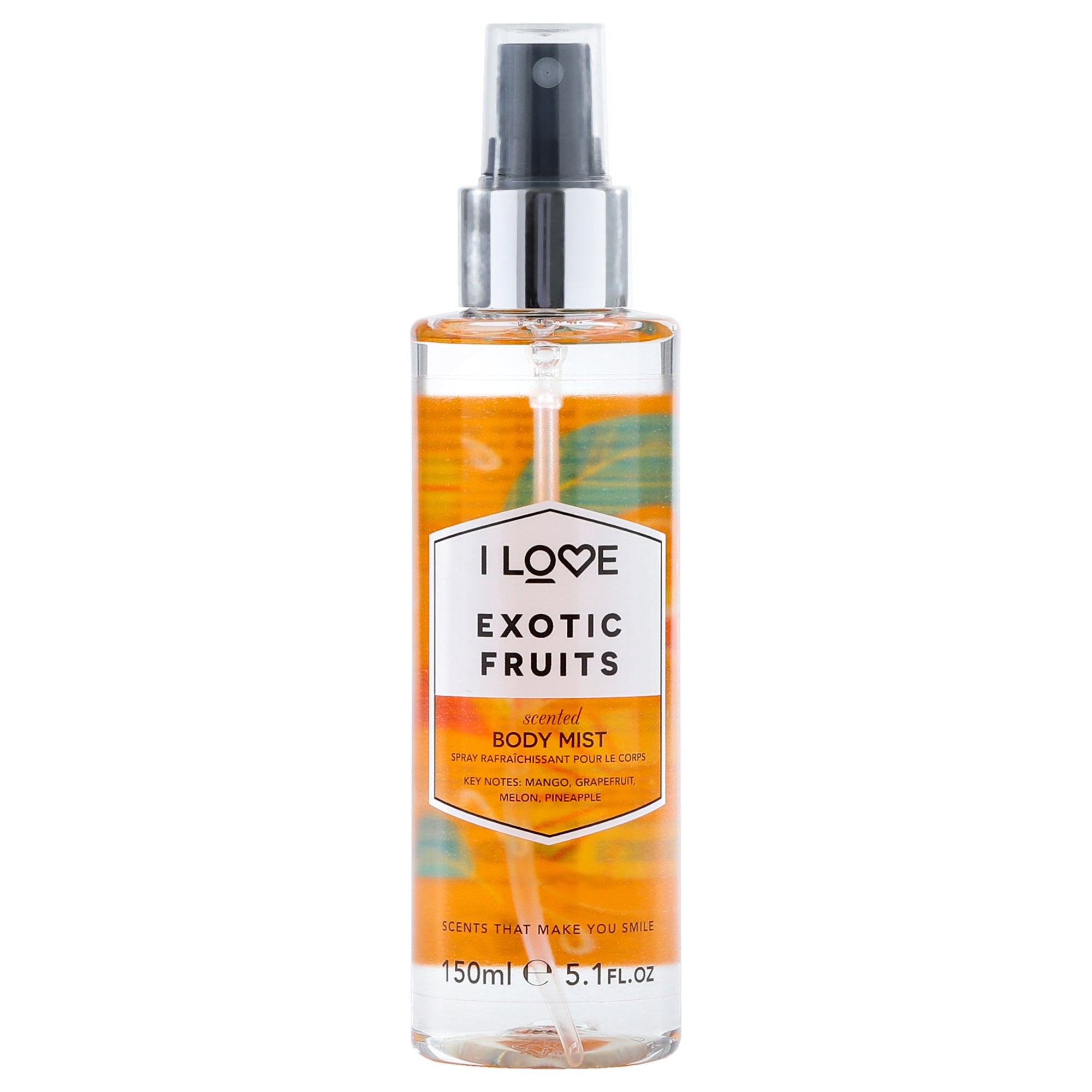 Scented Body Mist - Exotic Fruit by I Love Cosmetics for Women - 5.1 oz Body Mist