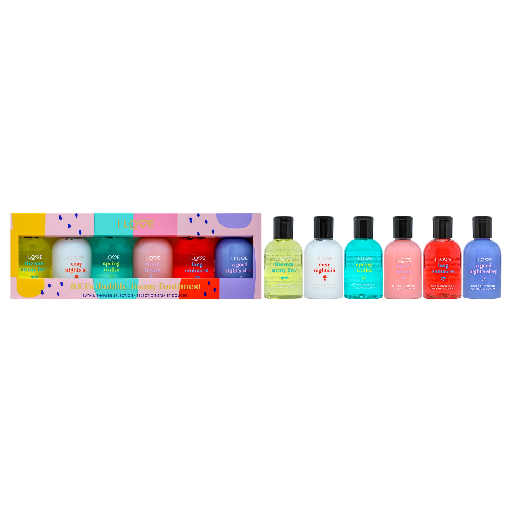 B.F.Fs Bubly, Foamy and Funtimes Bath And Shower Gel Collection