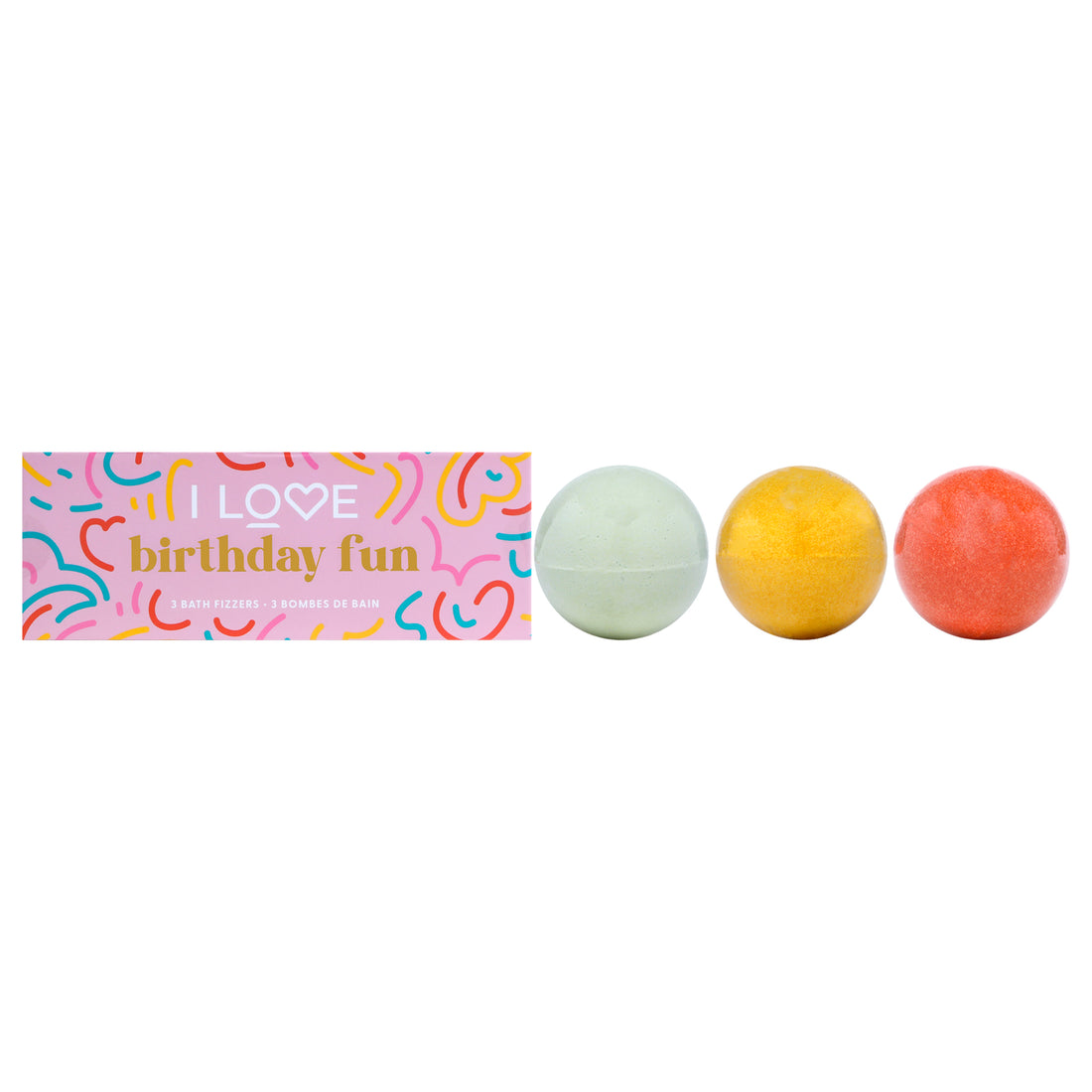 Birthday Fun Bath Fizzer Pack