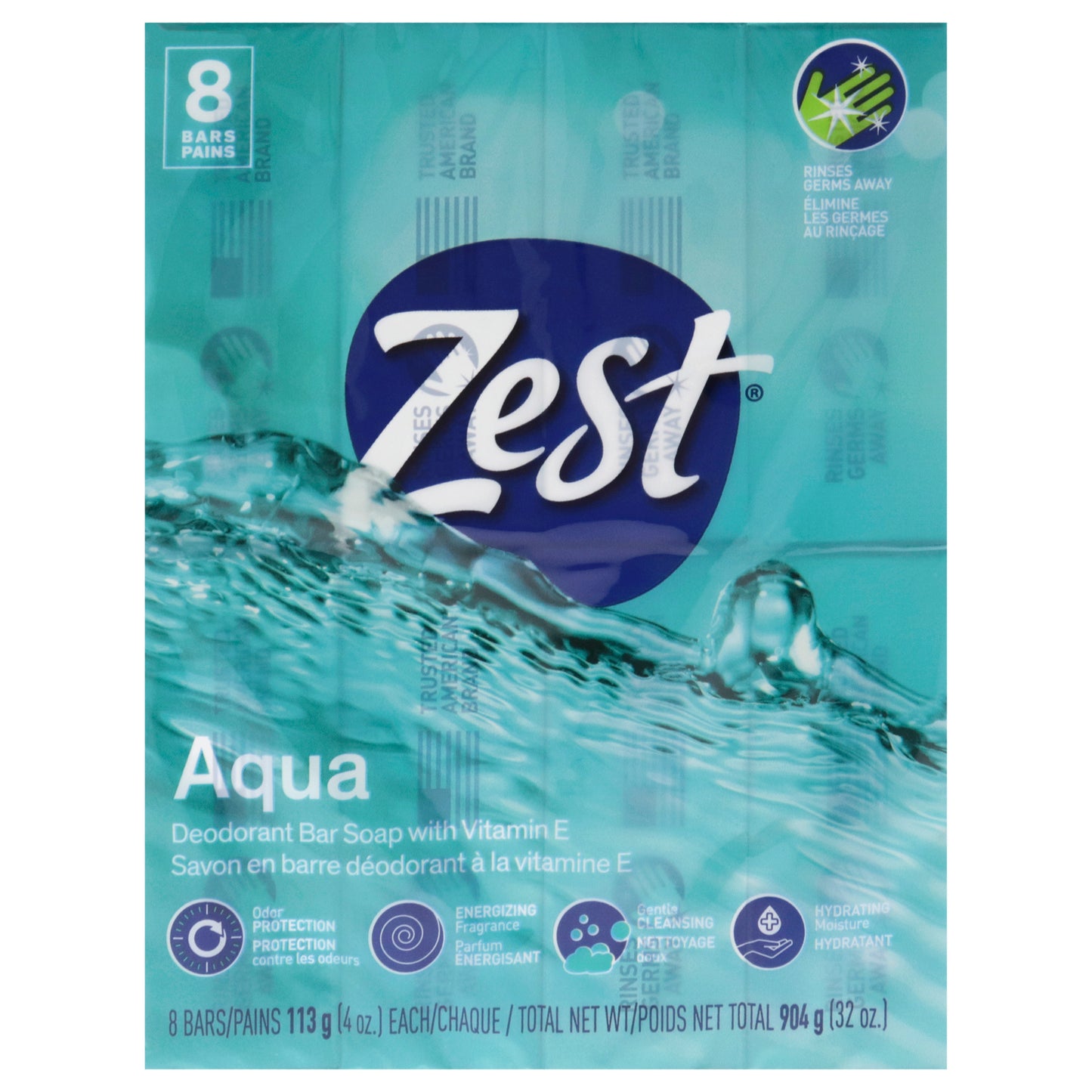 Deodorant Bar Soap - Aqua