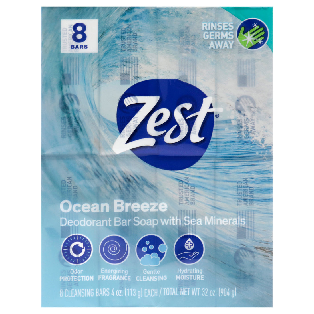 Deodorant Bar Soap - Ocean Breeze