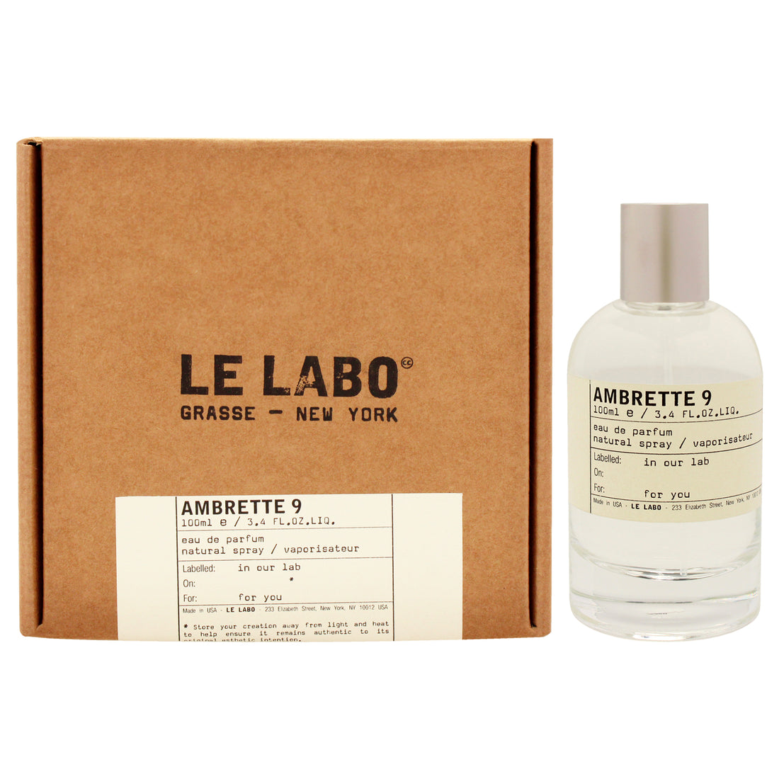 Le Labo Ambrette 9 Unisex EDP Spray