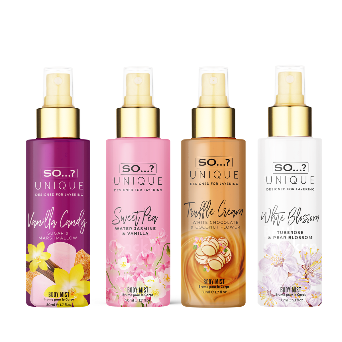 Unique Body Mist Set