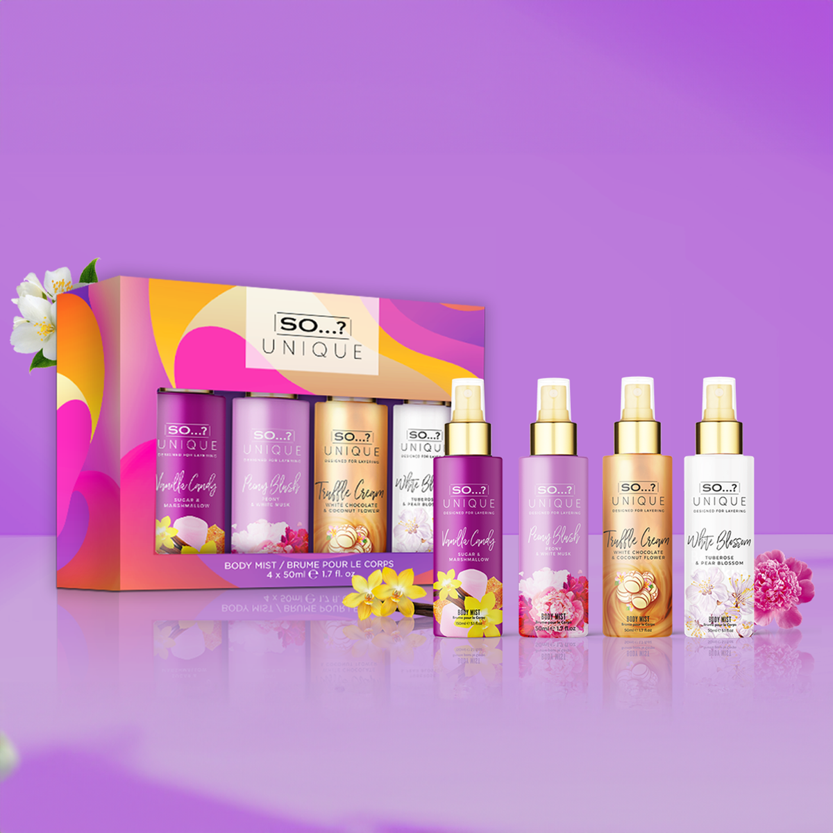 Unique Body Mist Set