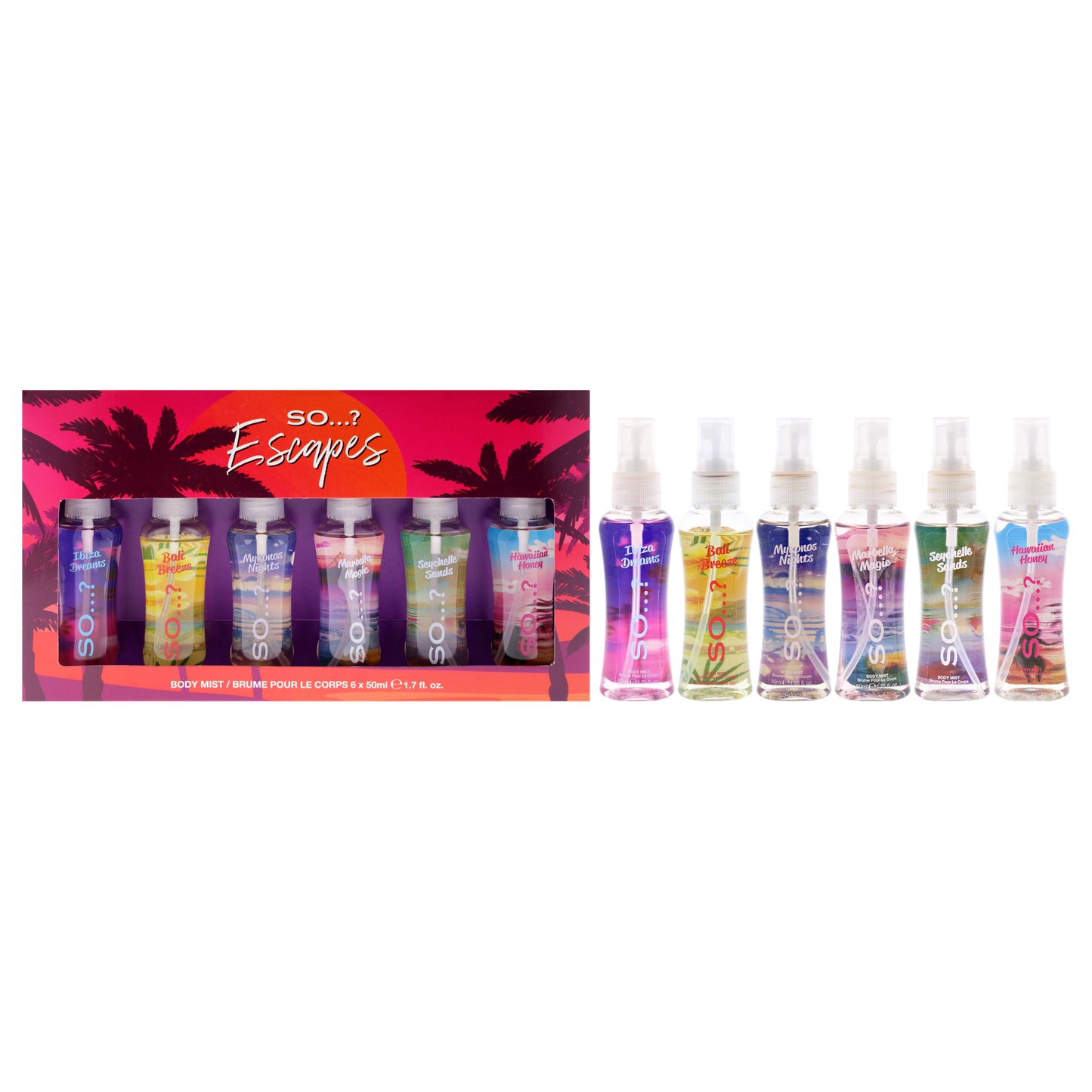 Escapes Body Mist Set