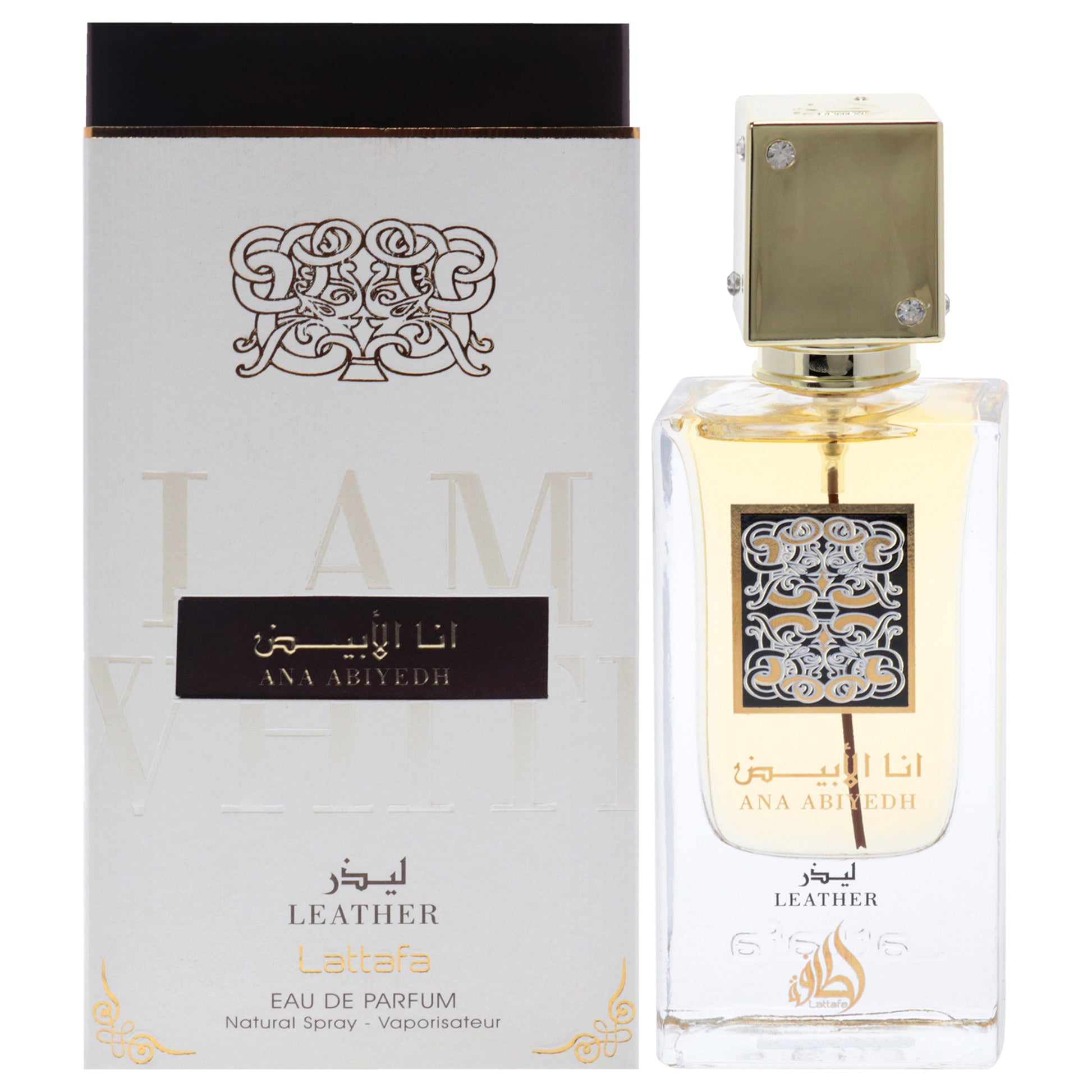 Ana Abiyedh Leather by Lattafa for Unisex - 2.04 oz EDP Spray