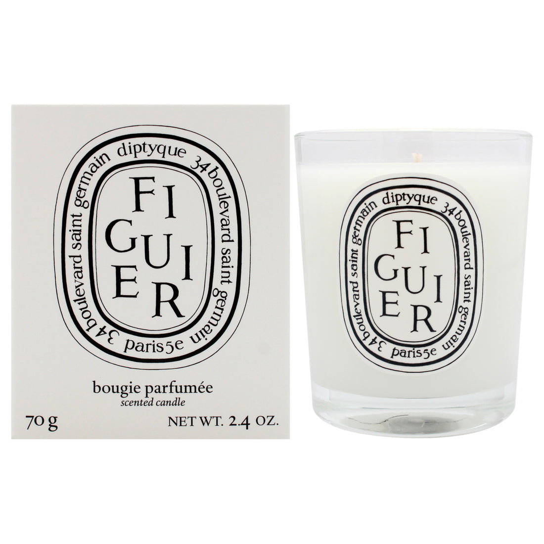 Figuier Scented Candle by Diptyque for Unisex - 2.4 oz Candle