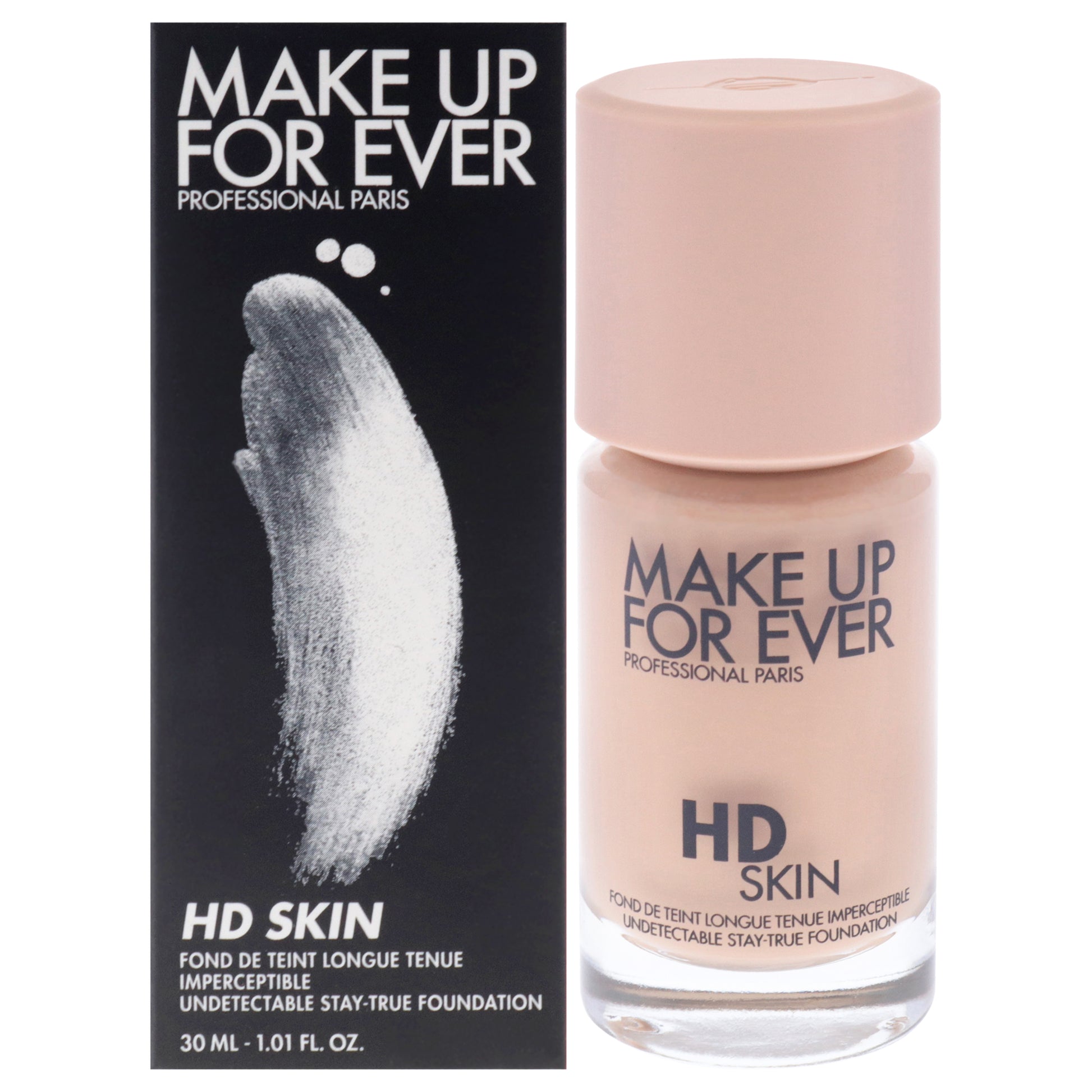 HD Skin Undetectable Stay-True Foundation - 2N34 Honey by Make Up For Ever for Women - 1.01 oz Foundation