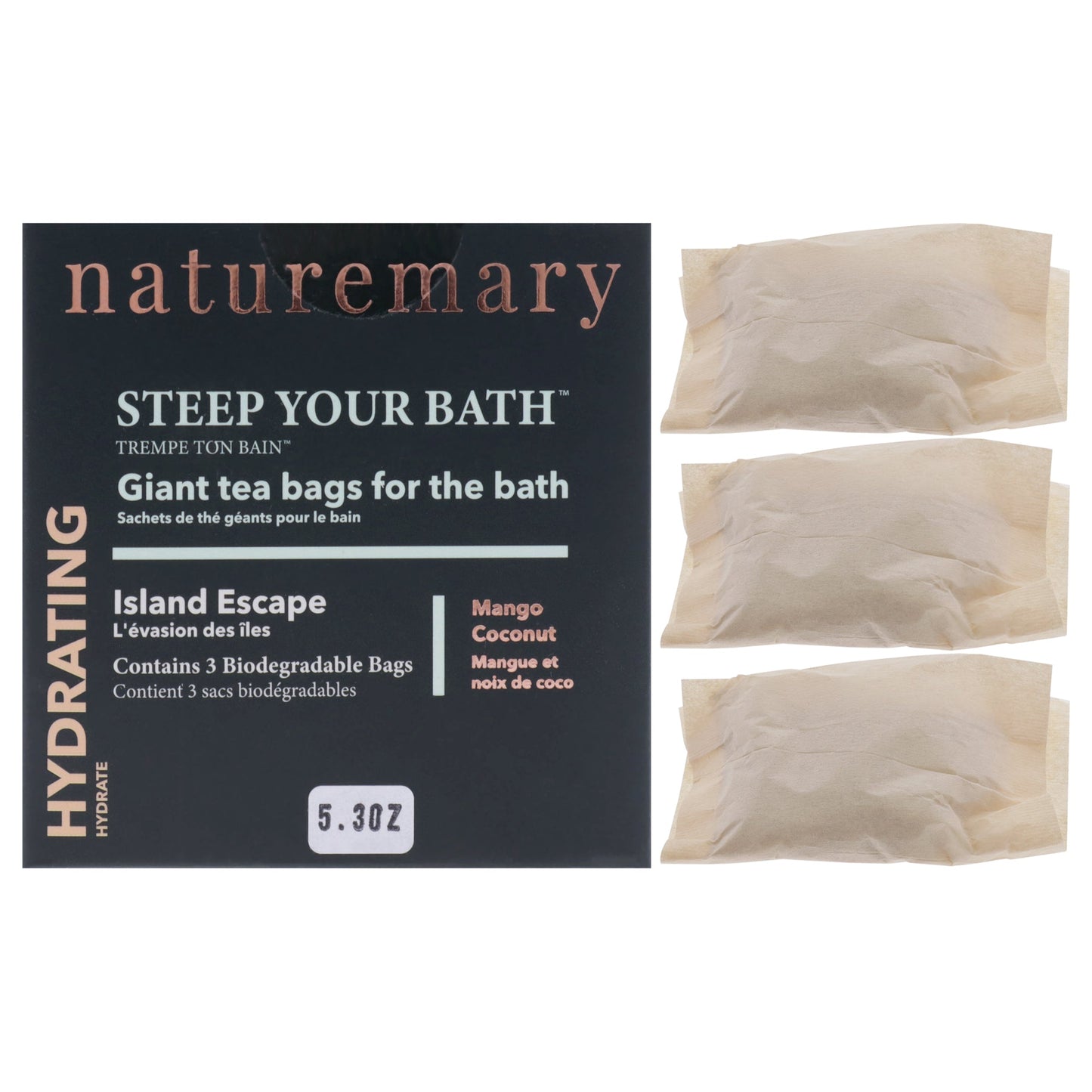 Hydrating Steep Your Bath Island Escape - Mango Coconut