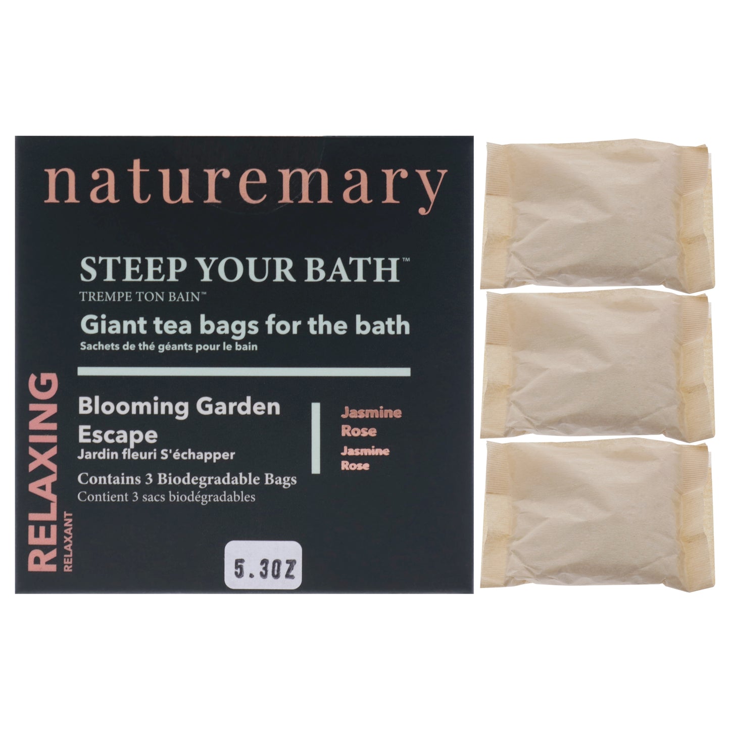 Relaxing Steep Your Bath Blooming Garden Escape - Jasmine Rose