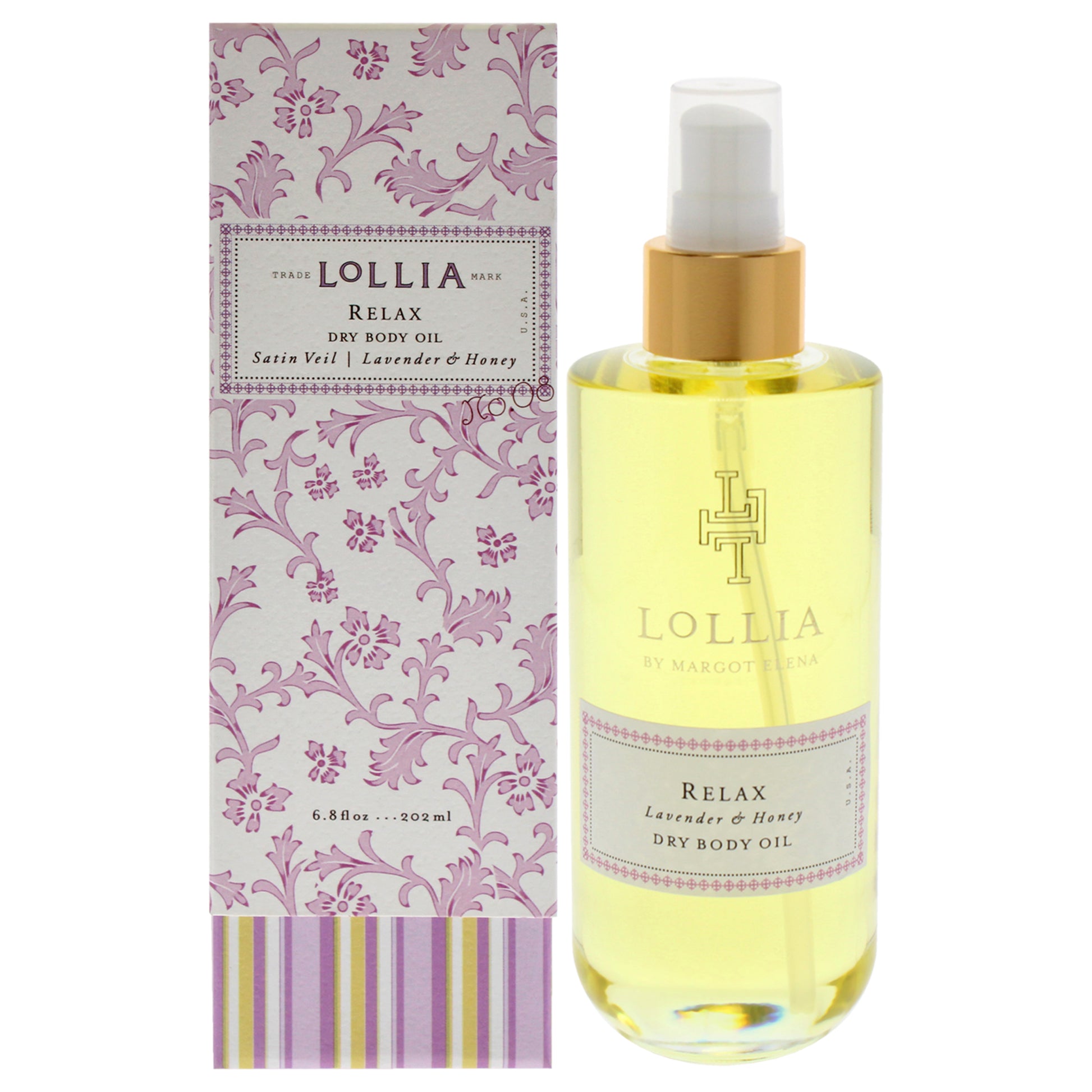 Relax Dry Body Oil - Lavander and Honey