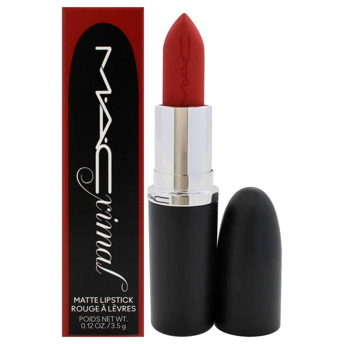 Macximal Silky Matte - Chili by MAC for Women - 0.11 oz Lipstick