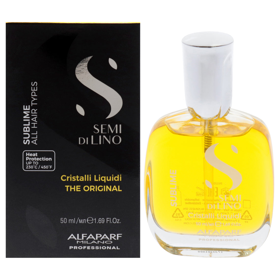 Semi Di Lino Sublime Cristalli Liquidi by Alfaparf Milano for Unisex - 1.69 oz Treatment