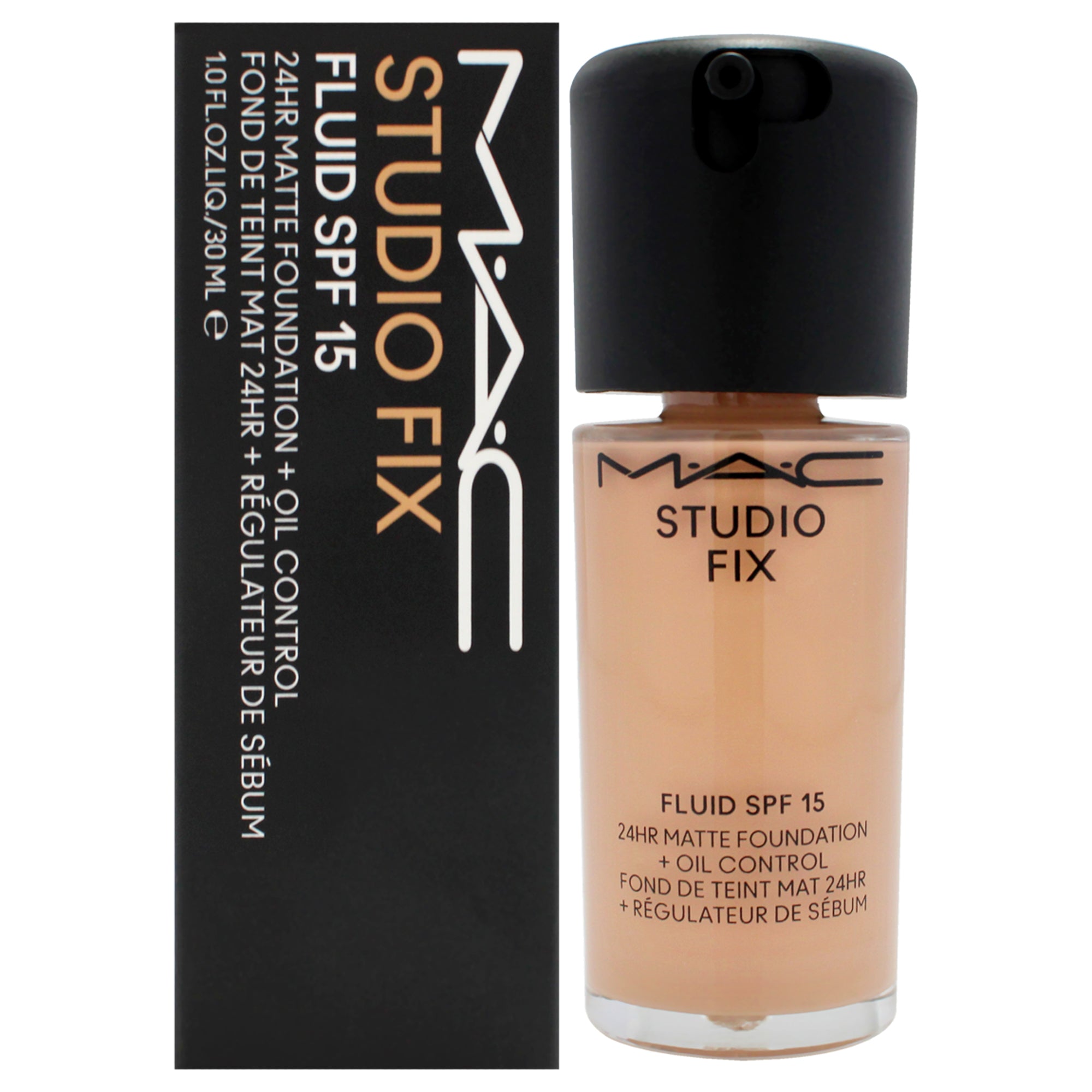 Studio Fix Fluid SPF 15 24Hr Matte Foundation Plus Oil Control - NW22 by MAC for Women - 1 oz Foundation