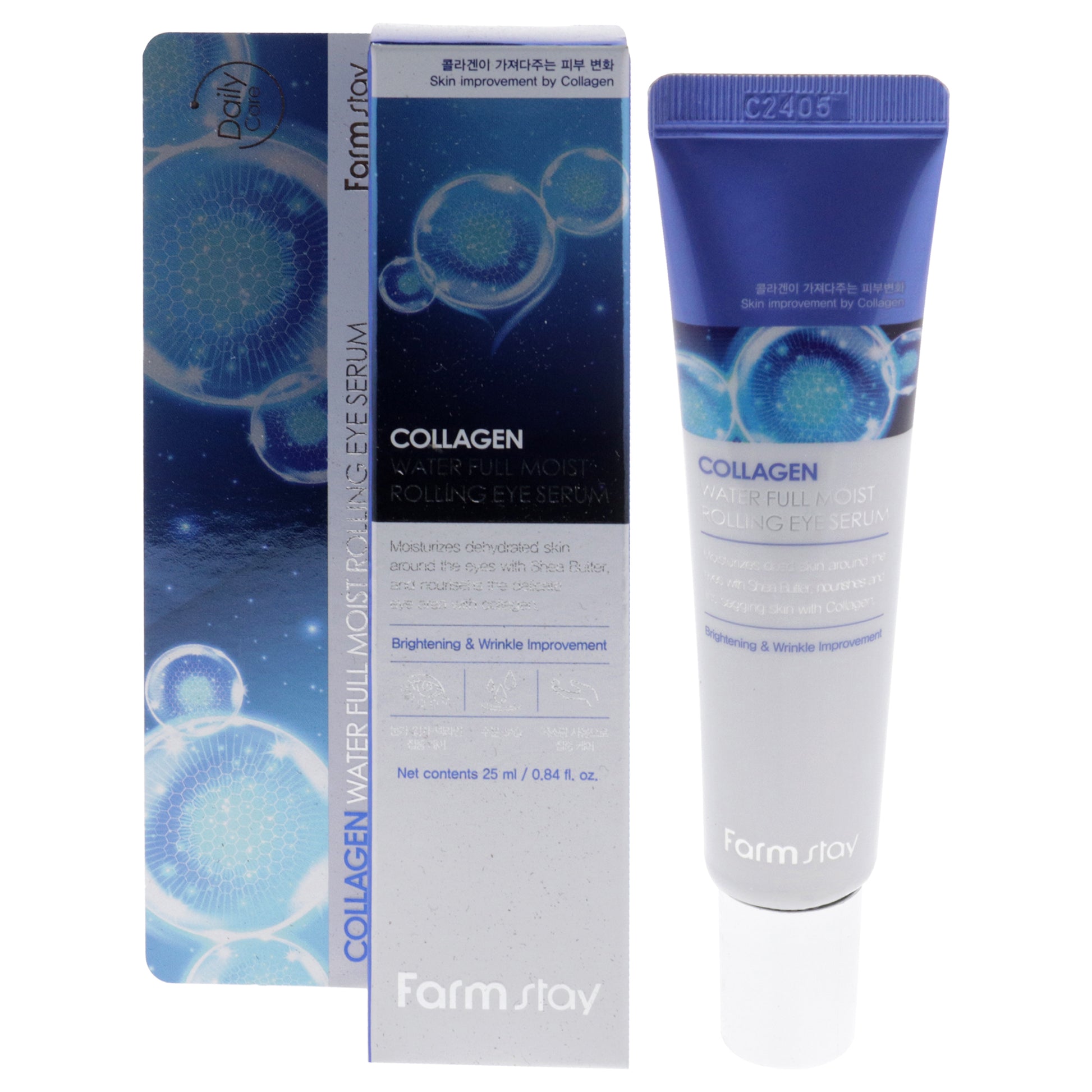 Collagen Water Full Moist Rolling Eye Serum