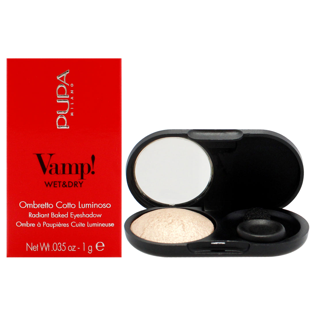 Pupa Milano Vamp! Wet and Dry Radiant Baked Eyeshadow