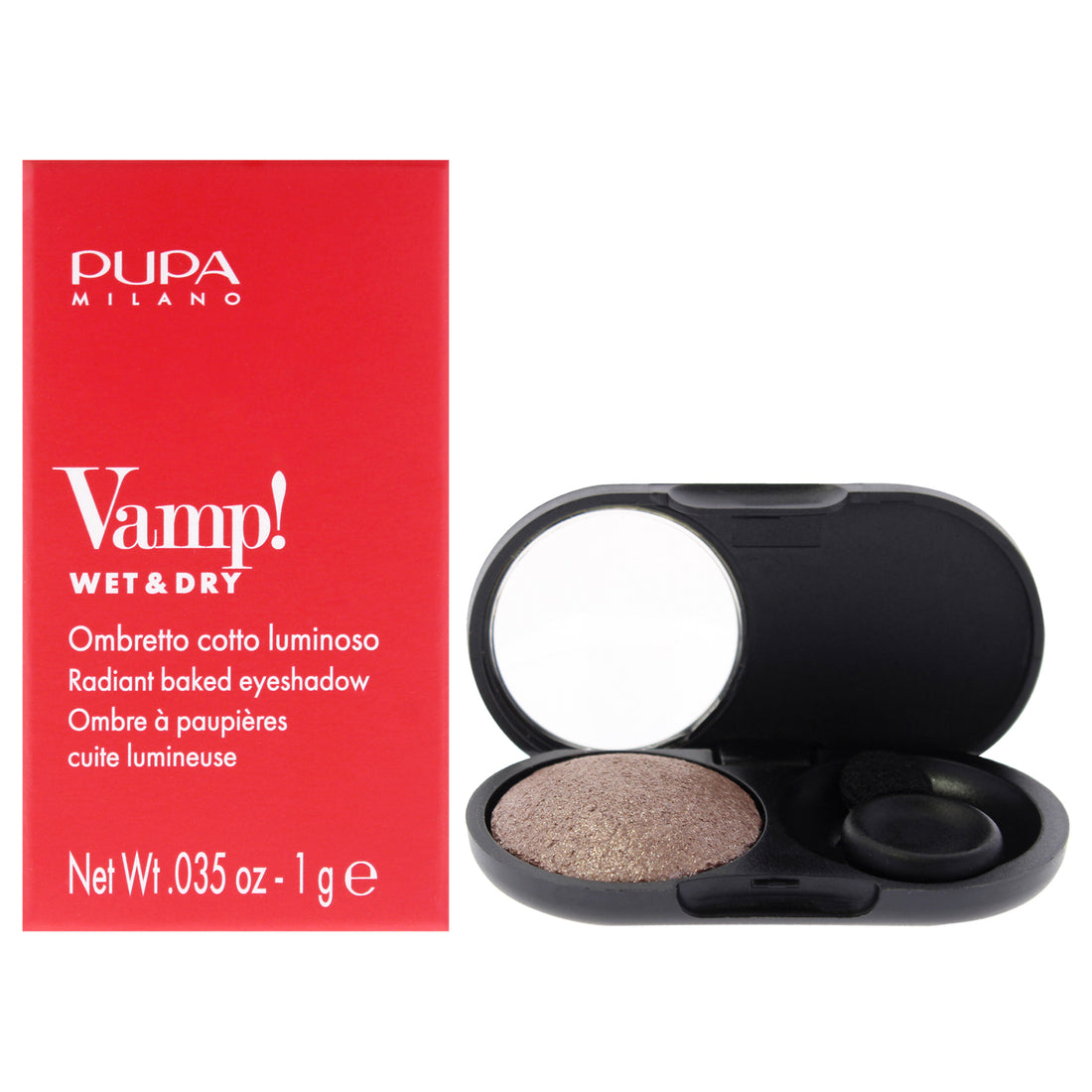 Pupa Milano Vamp! Wet and Dry Radiant Baked Eyeshadow