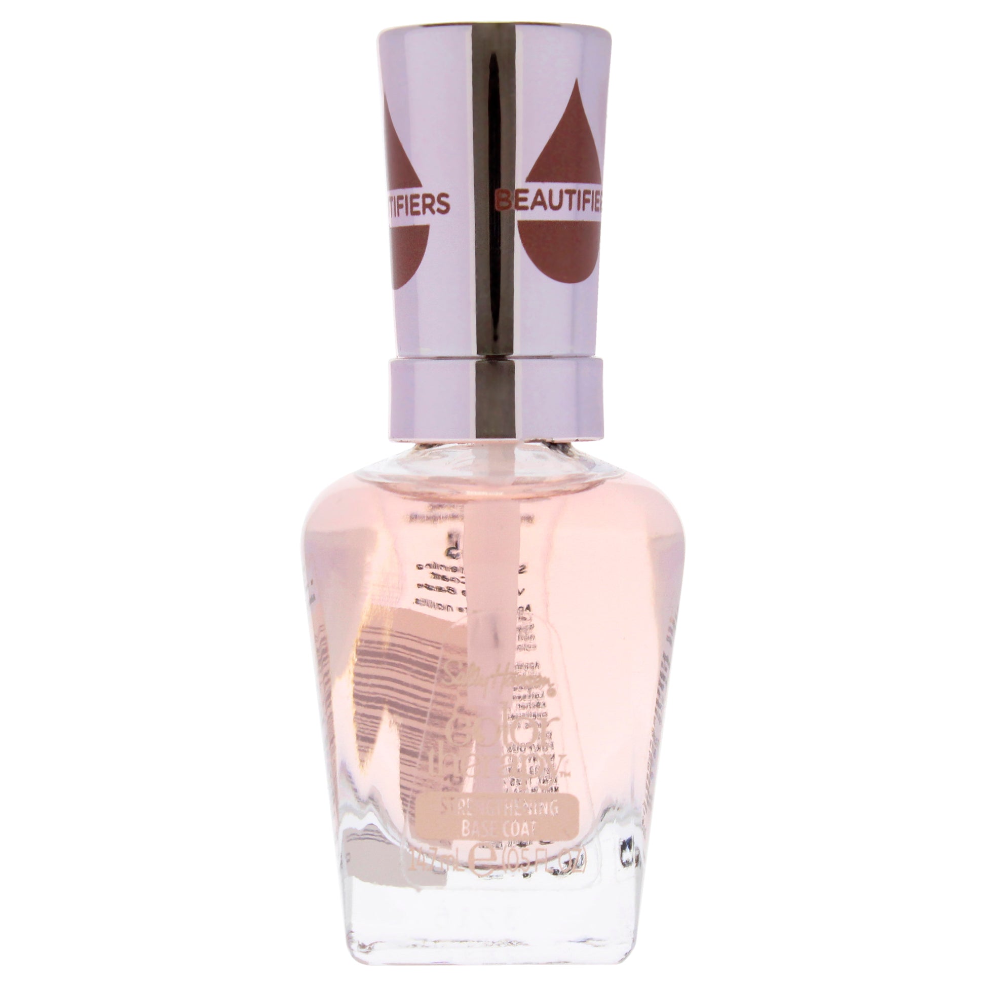 Color Therapy Beautifiers Strengthening Base Coat - 555 Clear Pink