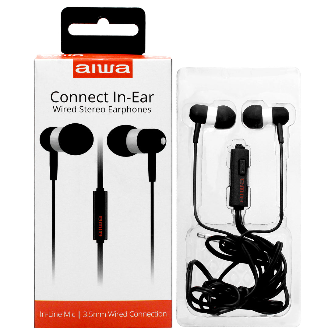 Aiwa Aiwa Audio Connect In-Ear Stereo Earphones