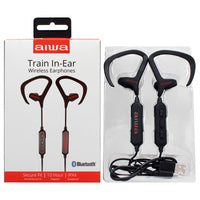 Aiwa Audio Train In-Ear Wireless Earphones - Black