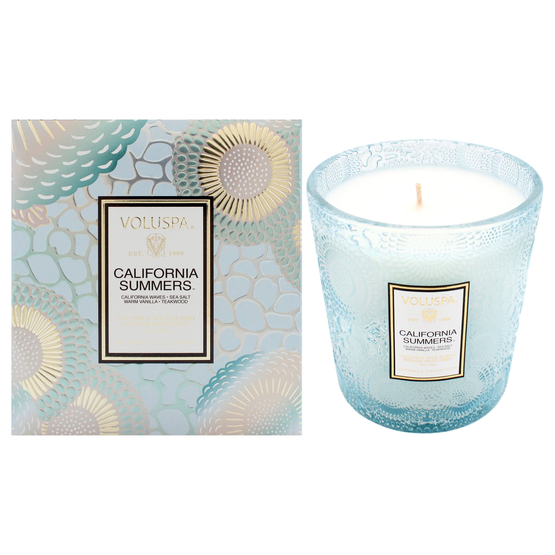 California Summers Classic Candle by Voluspa for Unisex - 9 oz Candle