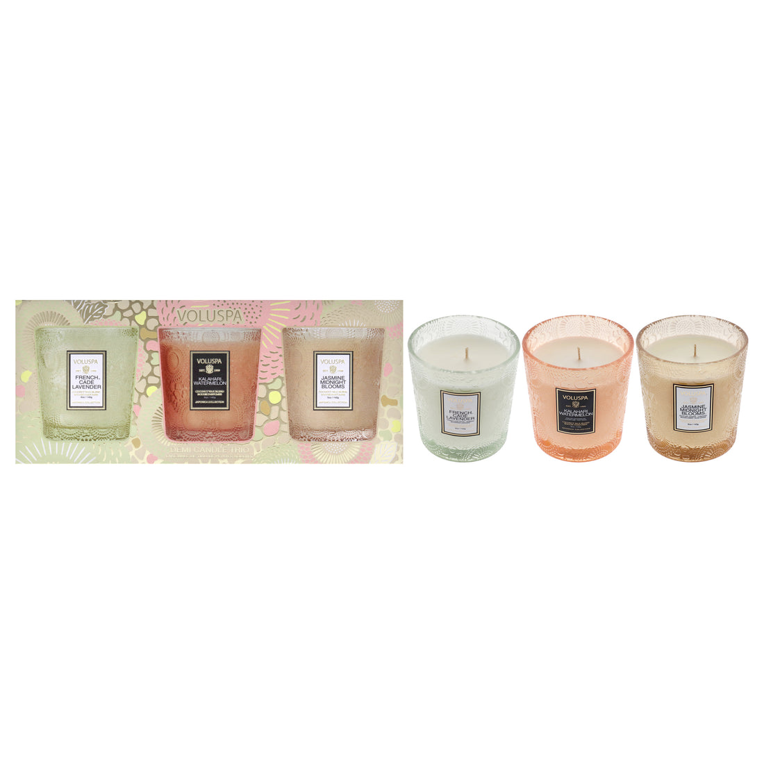 Japonica Collection - Home Refresh Demi Candle Set