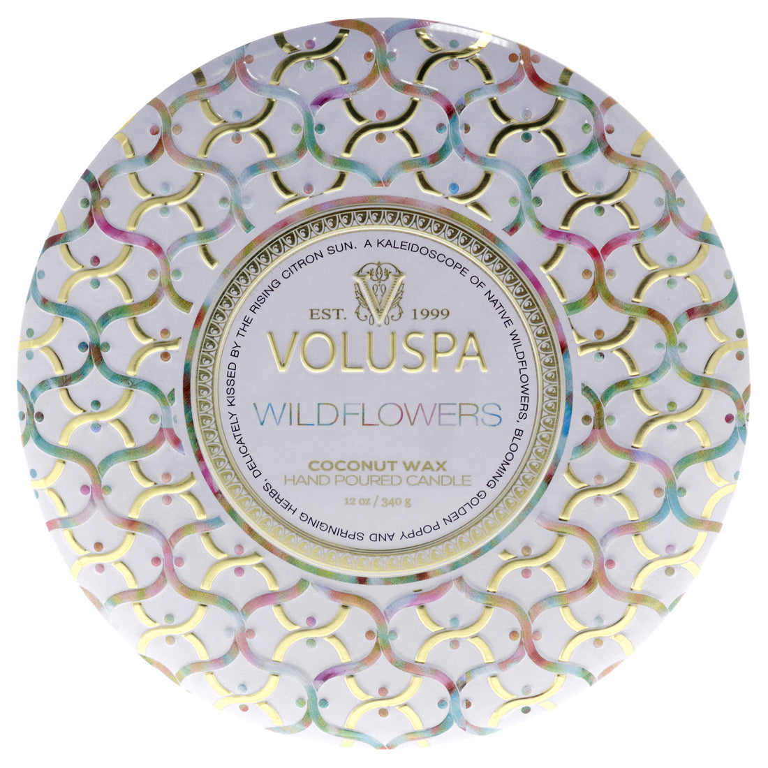 Voluspa Maison Blanc Collection 3 Wick Tin Candle