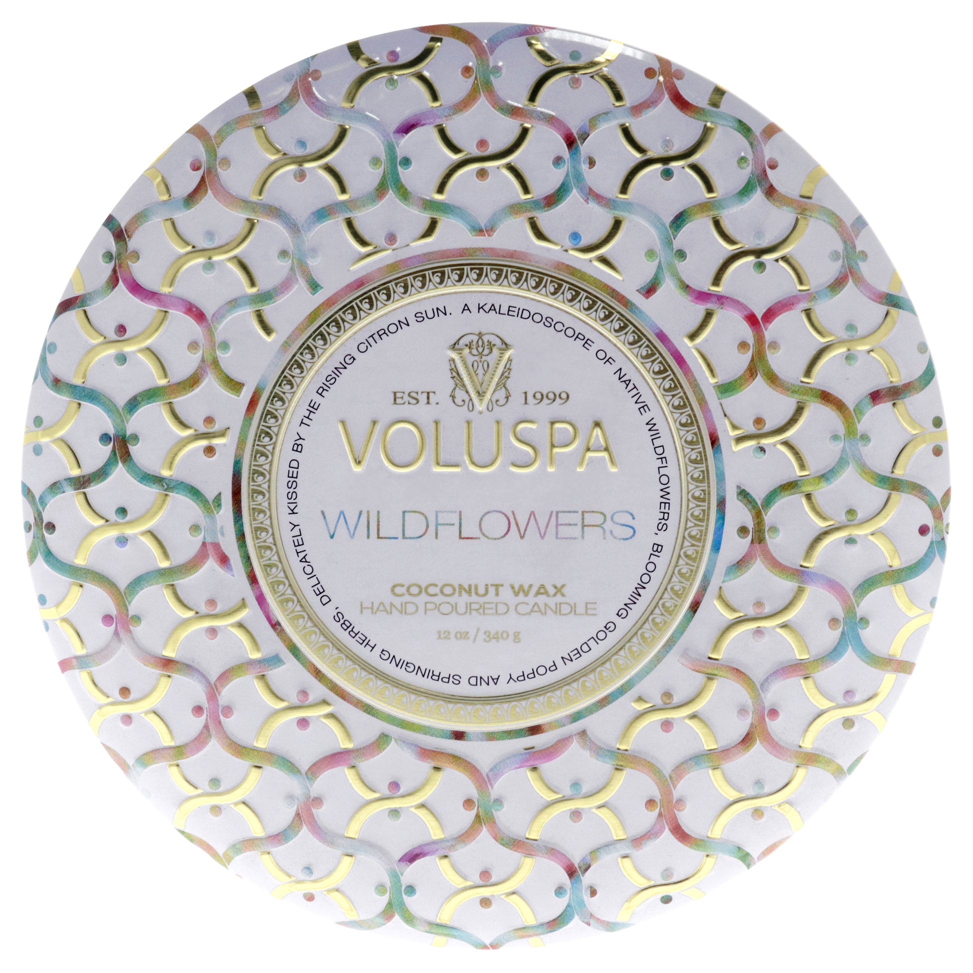 Voluspa Maison Blanc Collection 3 Wick Tin Candle