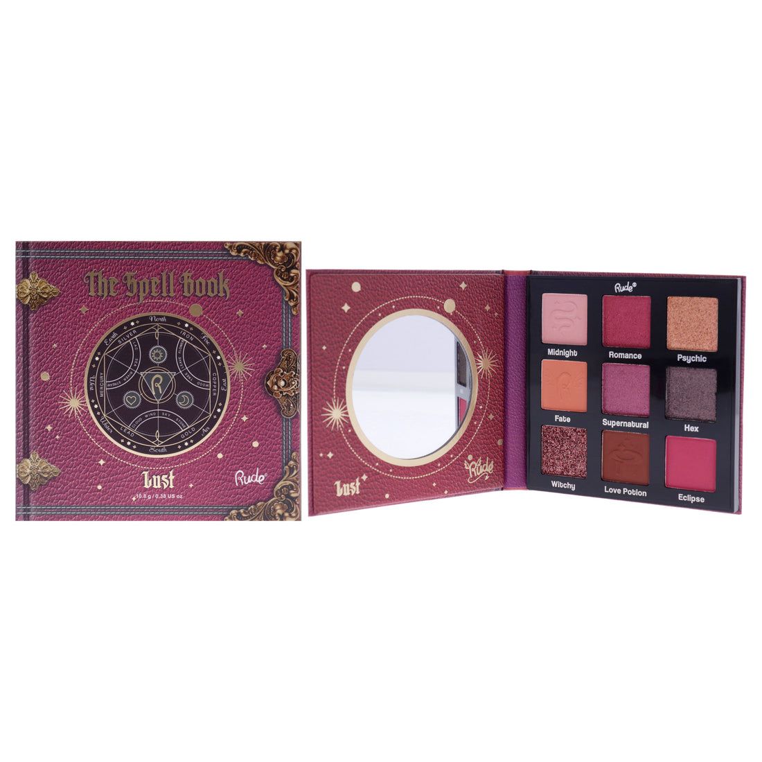 Rude Cosmetics The Spell Book Palette