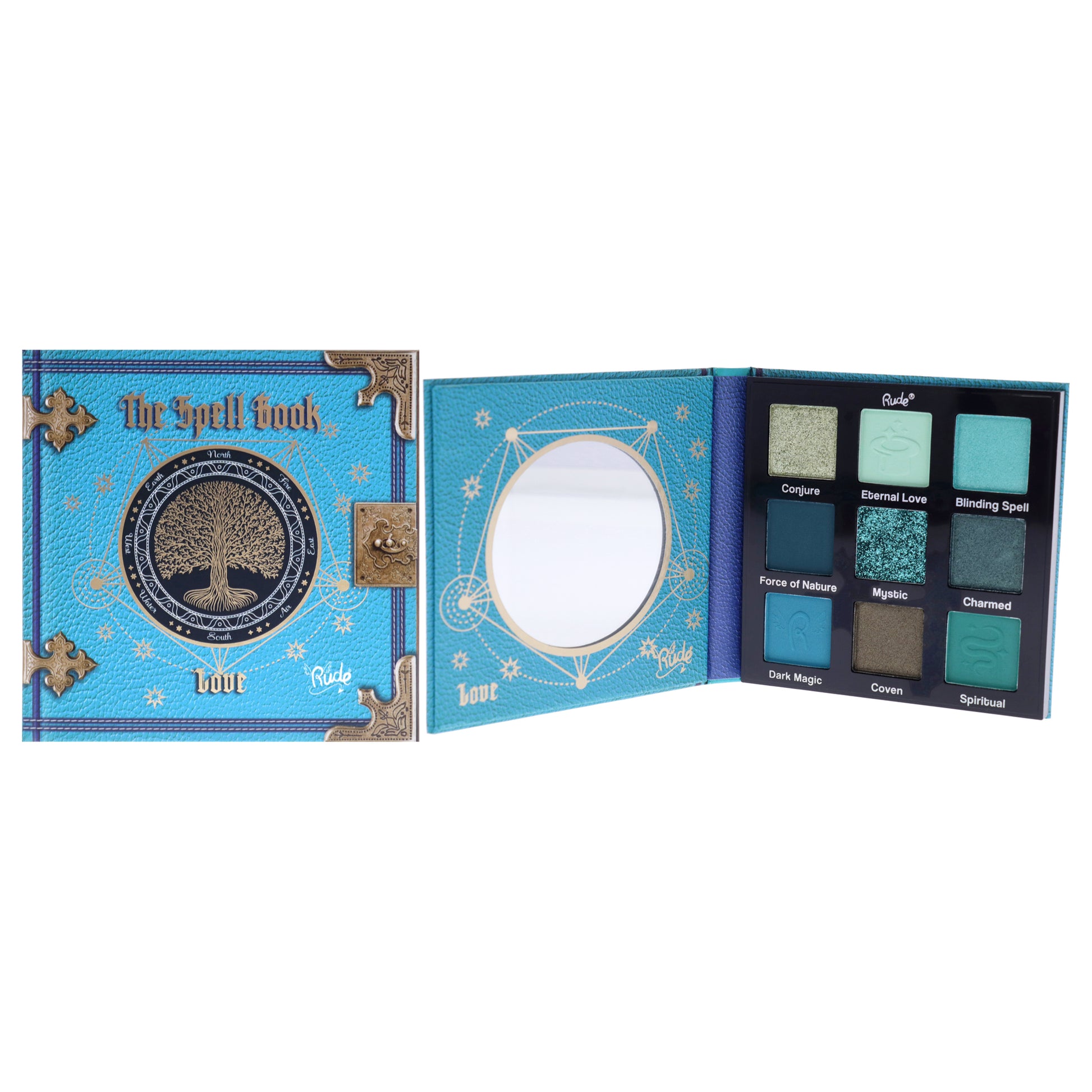 Rude Cosmetics The Spell Book Palette