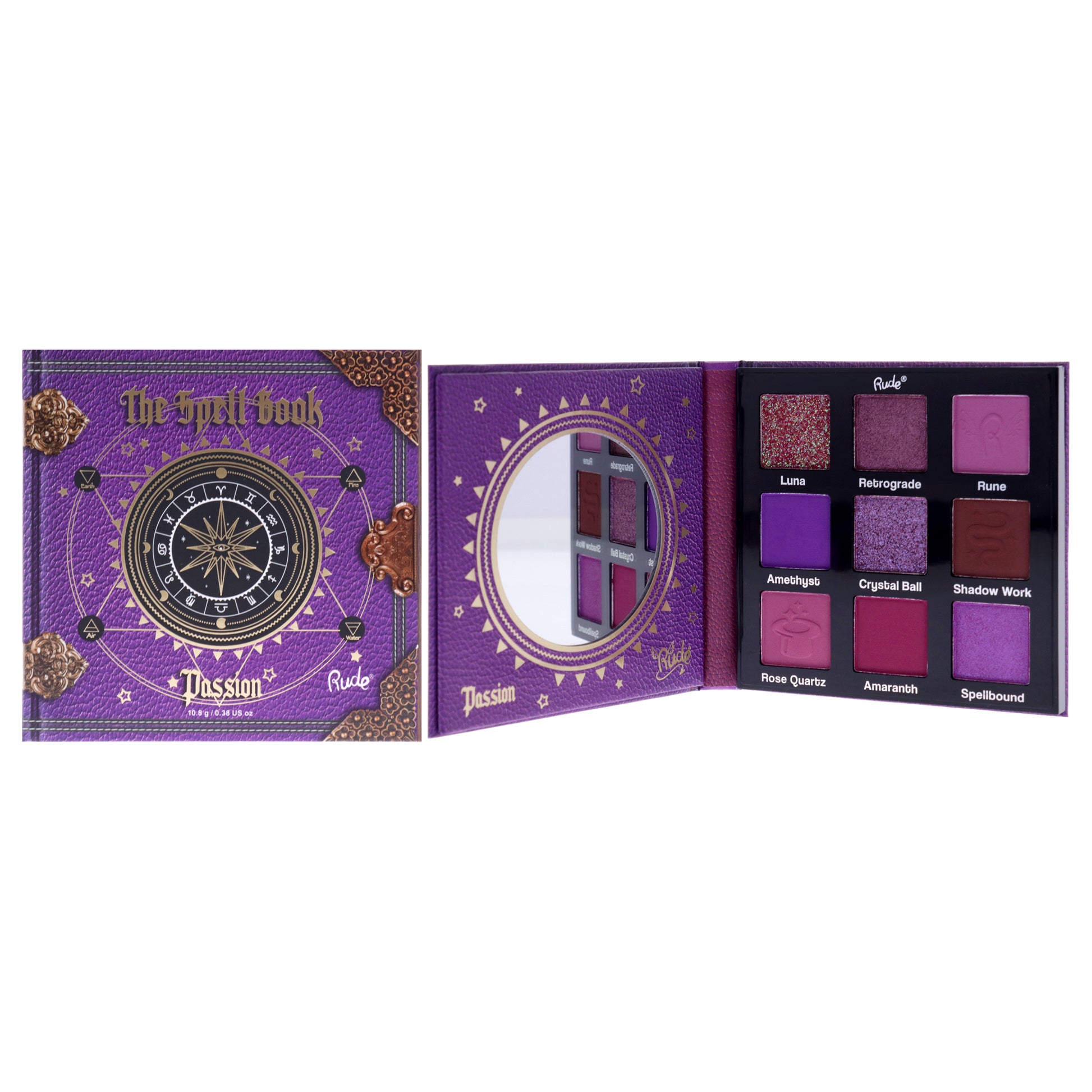 Rude Cosmetics The Spell Book Palette