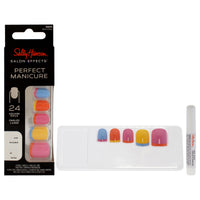 Salon Effects Perfect Manicure Square Nails - SQ031 Block Party