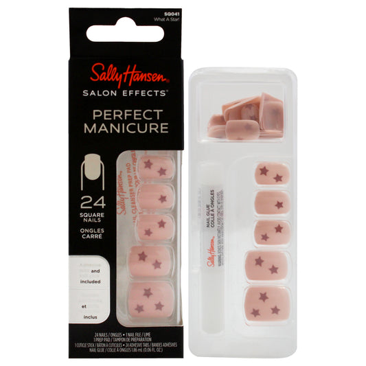 Salon Effects Perfect Manicure Square Nails - SQ041 What A Start!