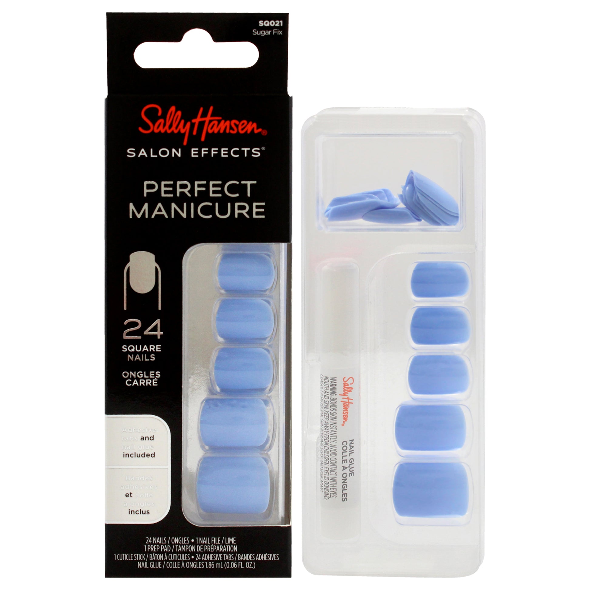 Salon Effects Perfect Manicure Square Nails - SQ021 Sugar Fix