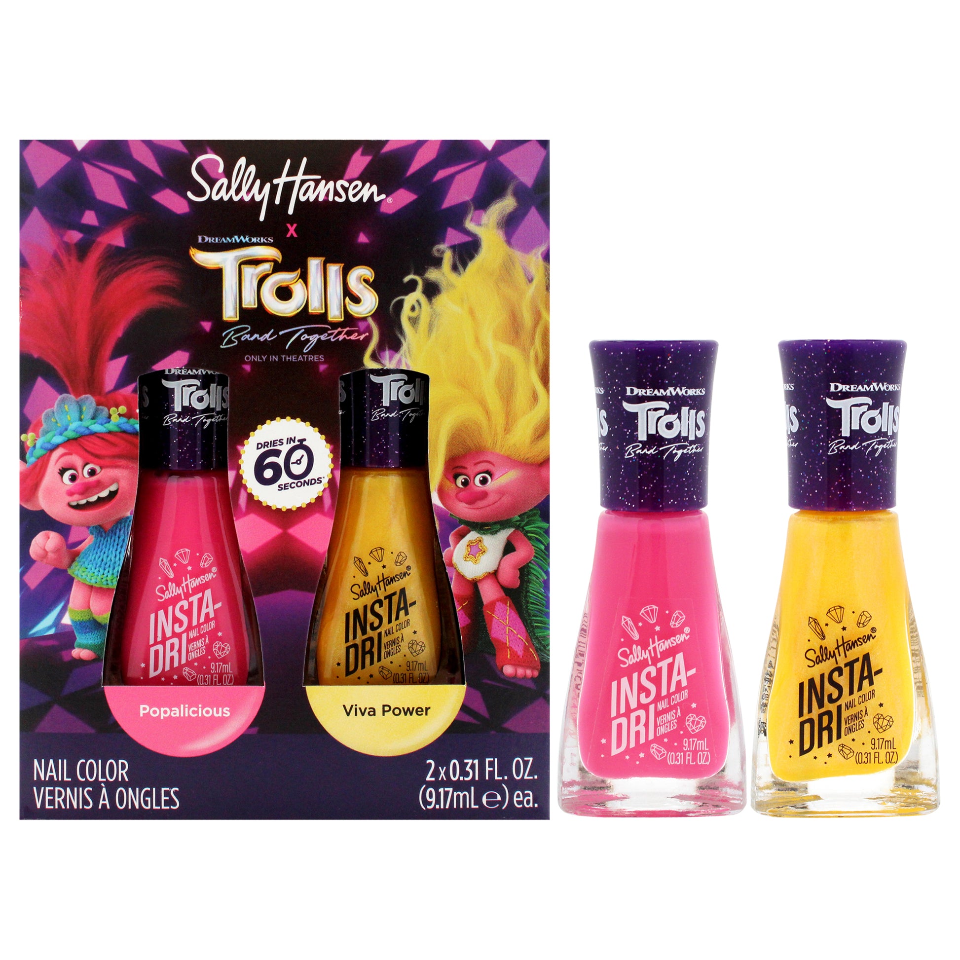 Insta-Dri Trolls Nail Polish Duo