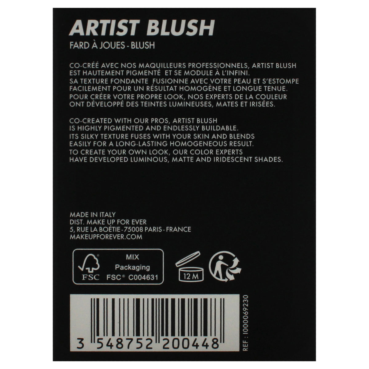 Artist Blush